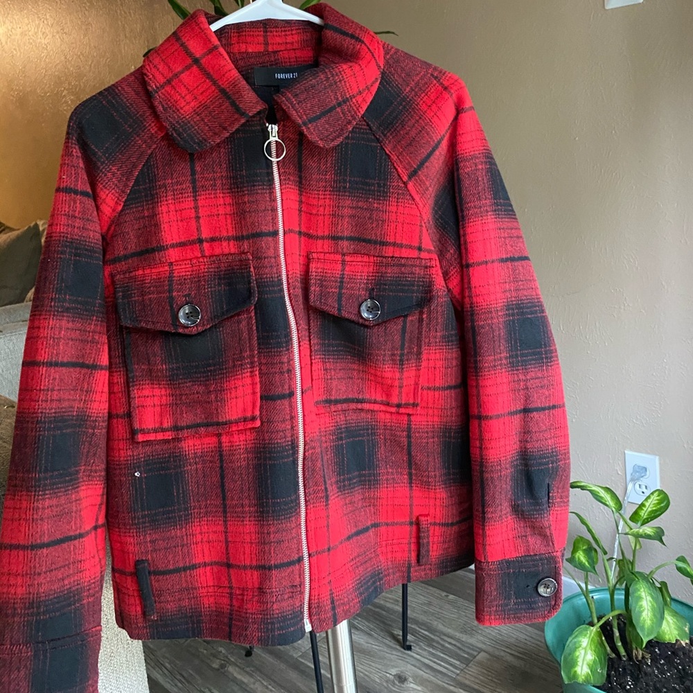 Plaid jacket